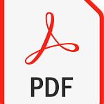 Pdf file logo