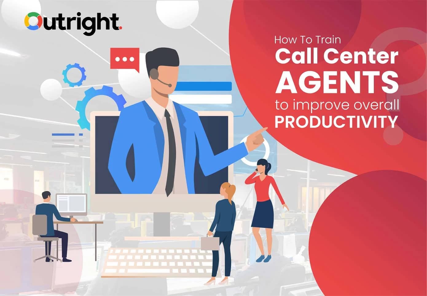 How to train call center agents to improve overall productivity